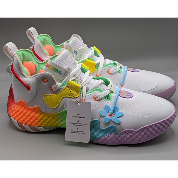 Adidas SM Harden Vol 6 Pastel Basketball Shoes Men Size 9 **Unreleased** main image 5